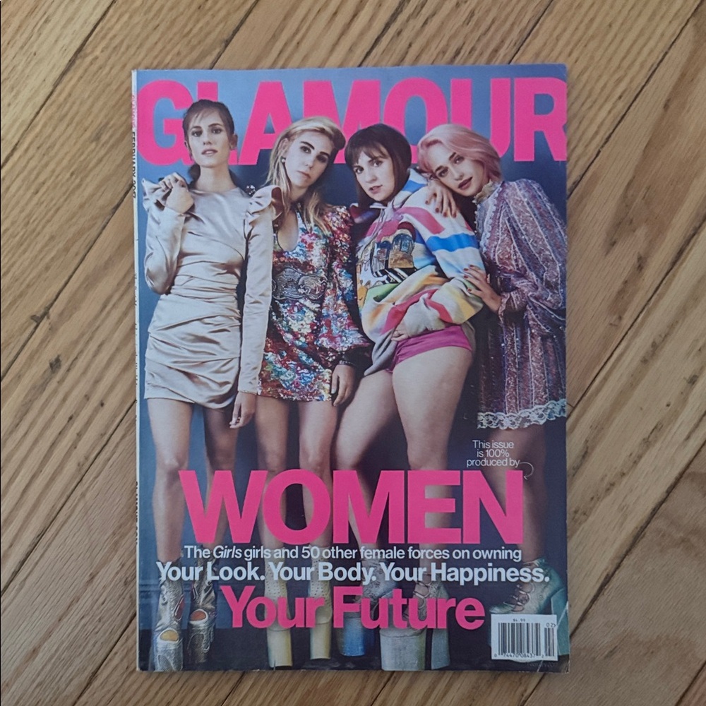 Glamour Magazine Cover with Women February 2017